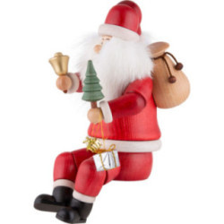 Smoker - Santa Claus, sitting - 24 cm / 9.4 inch