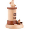 Smoking Stove with Cat - 13 cm / 5.1 inch