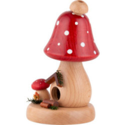 Smoker - Mushroom Hut Toadstool - 13 cm / 5.1 inch