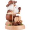 Räuchermännchen Wichtel Schäfer - 16 cm