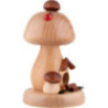 Smoker - Mushroom Hut Natural - 13 cm / 5.1 inch