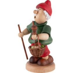 Smoker - Dwarf Gnome - 14 cm / 5.5 inch