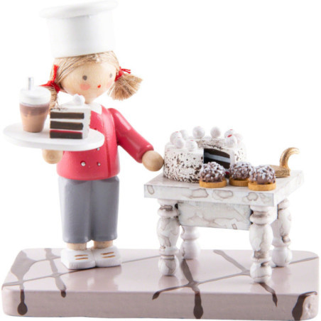 Flax Haired Children - Pastry Cook - 5,5 cm / 2.2 inch