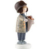 Flax Haired Children Boy with Cottage Cheese Balls - Edition Flade & Friends - 5,6 cm / 2.2 inch
