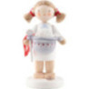Flax Haired Angel with Mixing Bowl - 4,7 cm / 1.9 inch