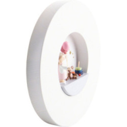 Flachshaarkinder - Figurenbild mit Mädchen  "Glücksbringer"  - 16 cm