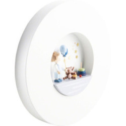 Flax Haired Children - Wall Decoration with Boy "Lucky Charm" - 16 cm / 6.3 inch