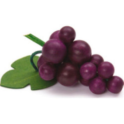 Grape, Blue - 8,4 cm / 3.3 inch