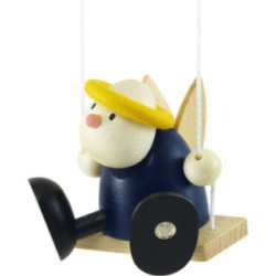 Engel Hans auf Schaukel - 7 cm