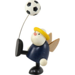 Engel Hans Fußball balancierend - 7 cm