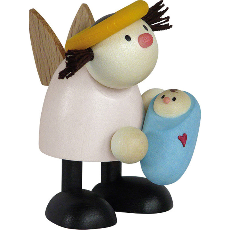 Angel Lotte with Baby Boy - 7 cm / 2.8 inch