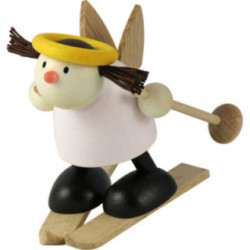Engel Lotte auf Ski - Schneeflug - 7 cm