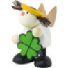 Engel Lotte mit Kleeblatt - 7 cm