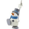 Snow Man Otto with Sign Holder - 8 cm / 3.1 inch