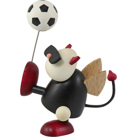 Teufelchen Gustav mit Fußball - 7 cm