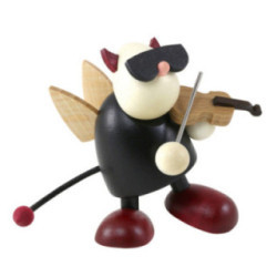 Little Devil Gustav with Violin - 7 cm / 2.8 inch