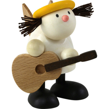 Angel Lotte with Guitar - 7 cm / 2.8 inch