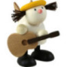 Angel Lotte with Guitar - 7 cm / 2.8 inch