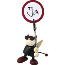 Teufelchen Gustav mit Notizhalter - 7 cm