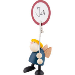 Hans mit Notizhalter - 7 cm