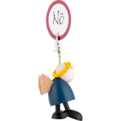 Hans mit Notizhalter - 7 cm