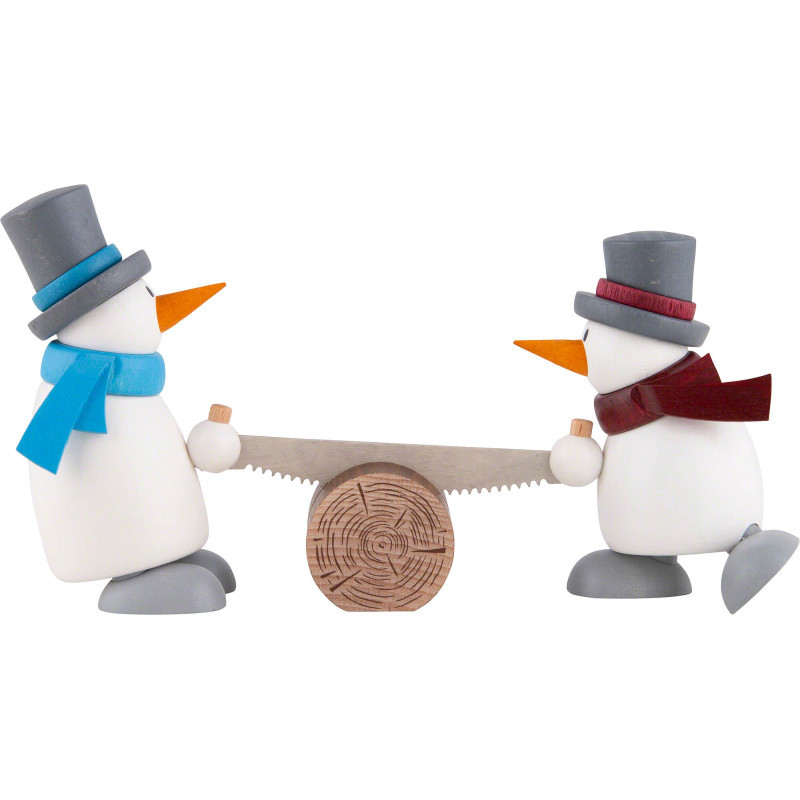 Fritz und Otto mit Schrotsäge - 9 cm