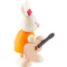 Kaninchen Emma mit Gitarre - 9 cm
