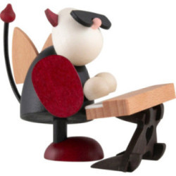 Little Devil Gustav with Keyboard - 9 cm / 3.5 inch