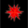 Herrnhuter Bastelstern A1b rot Kunststoff - 13 cm