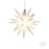 Herrnhuter Moravian Star A1e White Plastic - 13 cm/5.1 inch