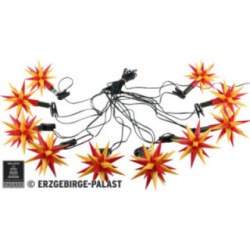 Herrnhuter Moravian Star Chain A1s Yellow/Red Plastic - 14m/15yard