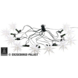 Herrnhuter Moravian Star Chain A1s White Plastic - 14m/15yard