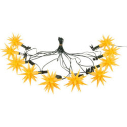 Herrnhuter Moravian Star Chain A1s Yellow Plastic - 14m/15yard