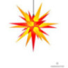 Herrnhuter Moravian Star A7 Yellow/Red Plastic - 68cm/27 inch