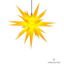 Herrnhuter Stern A7 gelb Kunststoff - 68 cm