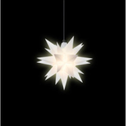 Herrnhuter Moravian Star A4 Opal Plastic - 40cm/16 inch