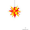 Herrnhuter Moravian Star A4 Yellow/Red Plastic - 40cm/16 inch