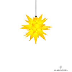 Herrnhuter Moravian Star A4 Yellow Plastic - 40cm/16 inch