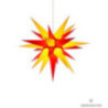 Herrnhuter Stern I6 gelb/rot Papier - 60 cm