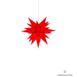 Herrnhuter Stern I4 rot Papier - 40 cm