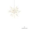 Herrnhuter Moravian Star I4 White Paper - 40 cm / 15.7 inch