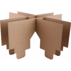 Aufbewahrungskarton für Herrnhuter Stern bis 40 cm - 44x44x39 cm