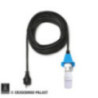 Cable for Outside Star 29-00-A4 and 29-00-A7, 10m Black, LED, Cover Blue