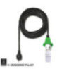Kabel für Aussenstern 29-00-A4 und 29-00-A7, 10 m schwarz, LED, Deckel grün