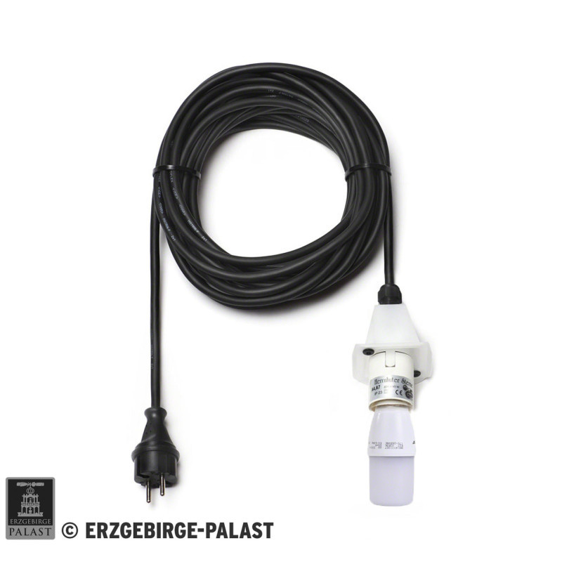 Cable for Outside Star 29-00-A4 and 29-00-A7, 10m Black, LED, Cover Opal