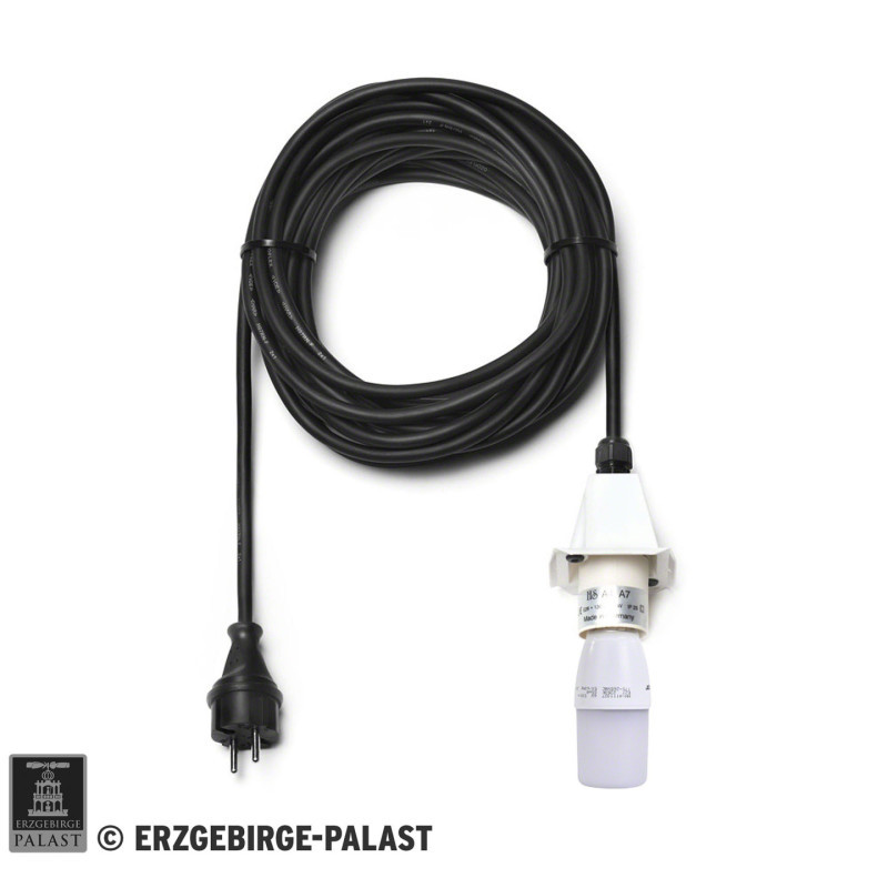 Cable for Outside Star 29-00-A4 and 29-00-A7, 10m Black, LED, Cover White