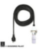 Kabel für Aussenstern 29-00-A4 und 29-00-A7, 10 m schwarz, LED, Deckel weiß