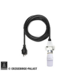 Kabel für Aussenstern 29-00-A4 und 29-00-A7, 5 m schwarz, LED, Deckel opal