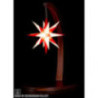 Star Arch Walnut with A1e White-Red - 29 cm / 11.4 inch