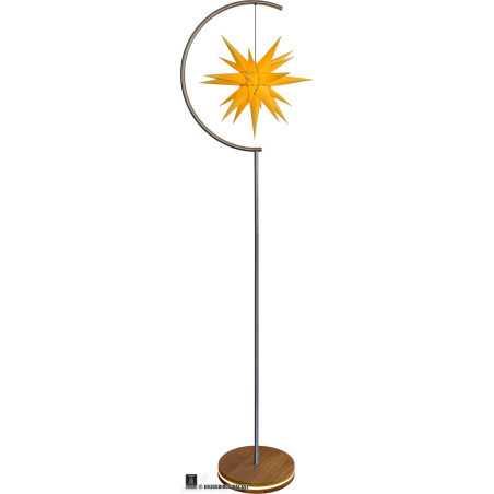 Sternenleuchte Innenbereich mit I6 gelb - 236 cm